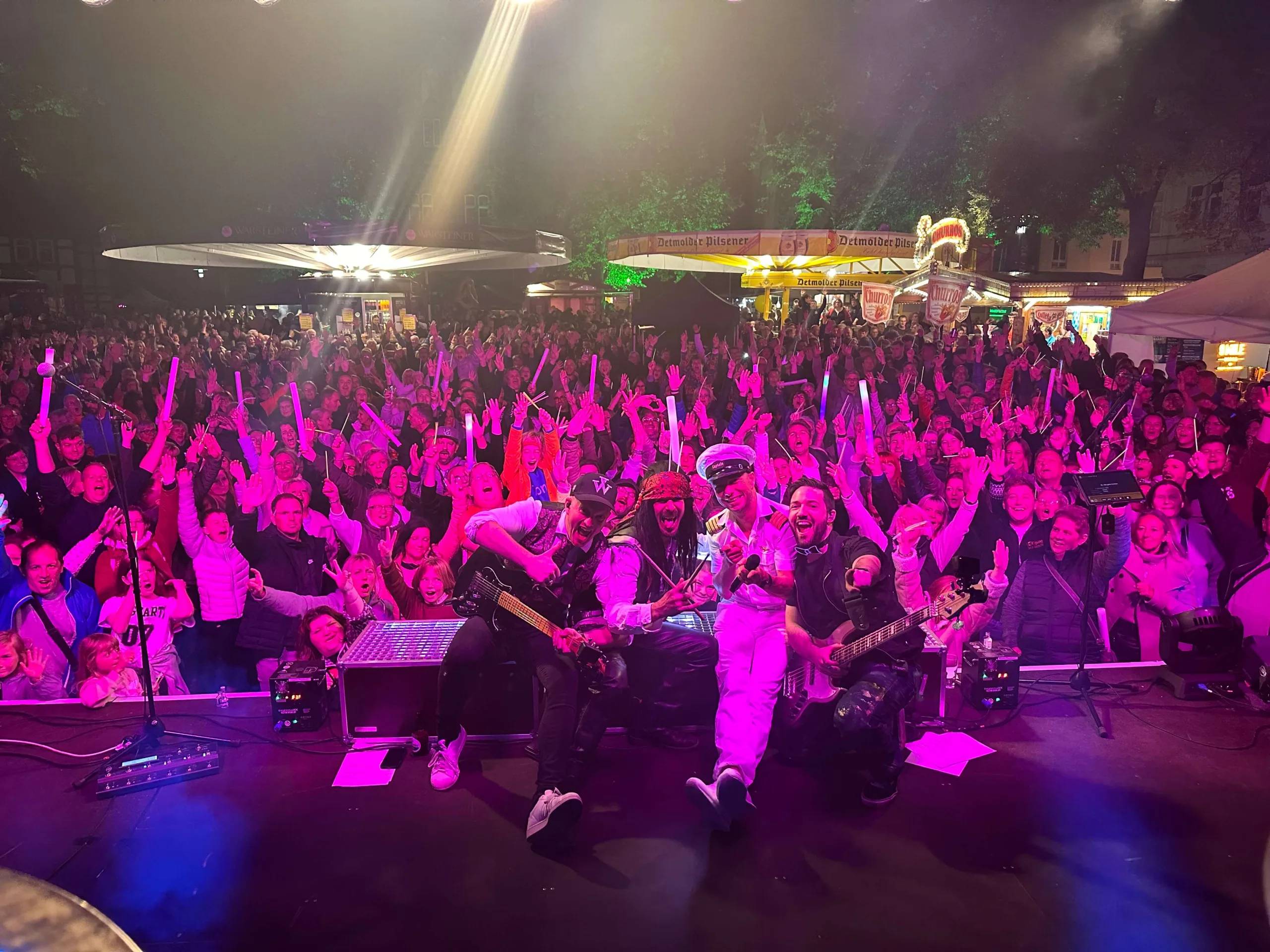 Hitfluencer Partyband Coverband Showband Hamburg